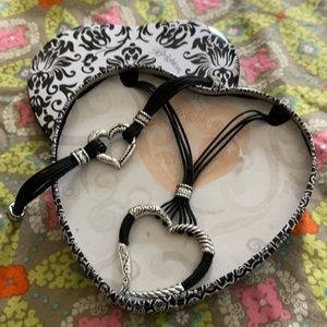 Brighton Heritage Heart Necklace & Bracelet